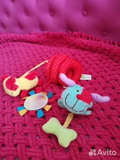 Игрушка подвеска на кроватку, коляску, автолюльку