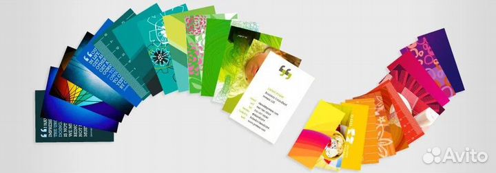 Печать визиток. Изготовление на заказ