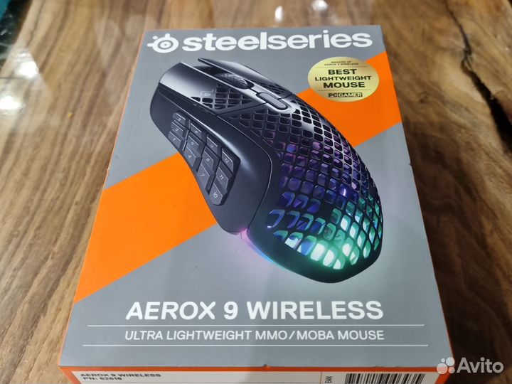 Игровая мышь SteelSeries Aerox 9 из Финляндии