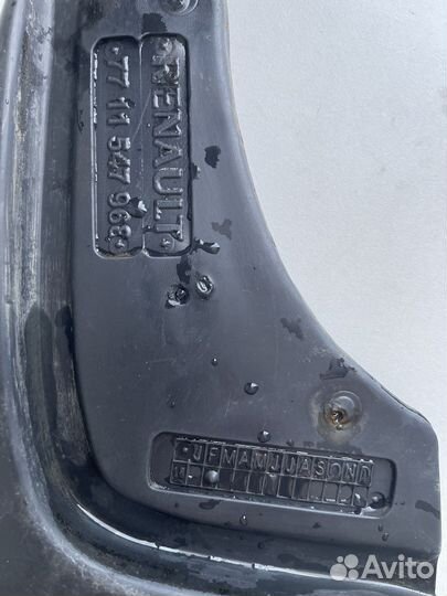 Брызговики Renault Duster (оригинал)