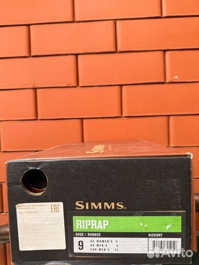 Продам Крассовки Simms Riprap Wading Shoe, Hickory