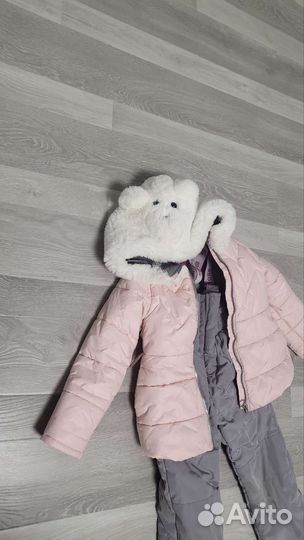 Зимний костюм для девочки 104