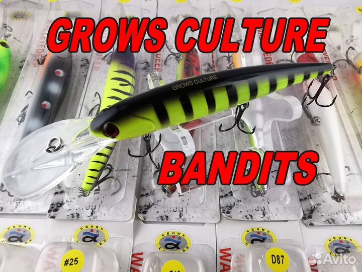 Воблер Bandit Walleye Deep Grows Culture
