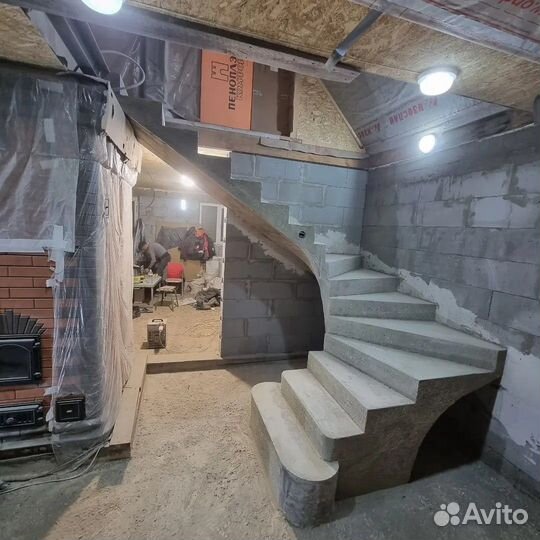 Бетонные лестницы