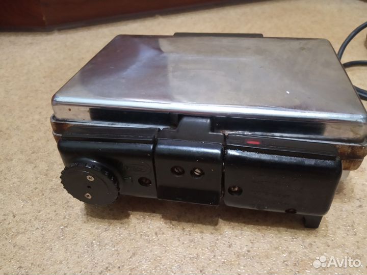 Электровафельница СССР Обь