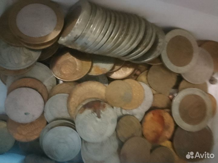 Монеты СССР и РФ 90х