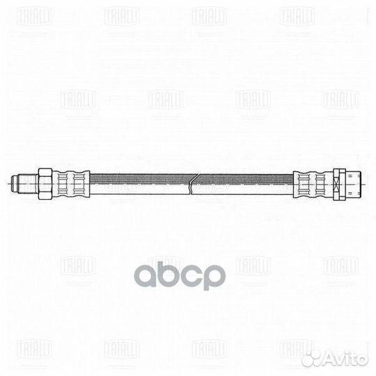 Шланг торм. Mercedes C (W202/203) (93) /CLK (C