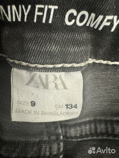 Джинсы zara детские 134