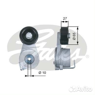 Натяжной ролик привода вспомогательных агрегатов d