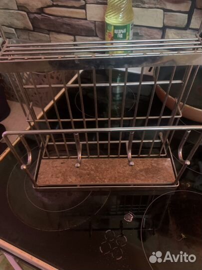 Полка на рейлинг для ножей и досок