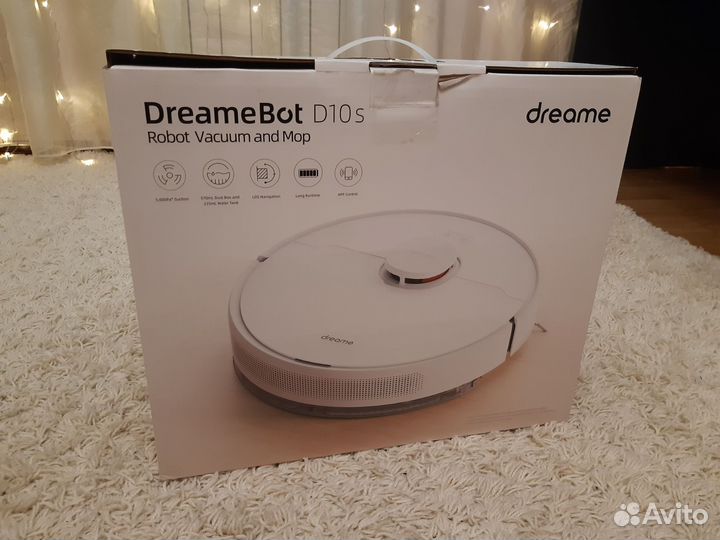 Робот-пылесос Dreame Bot D10s