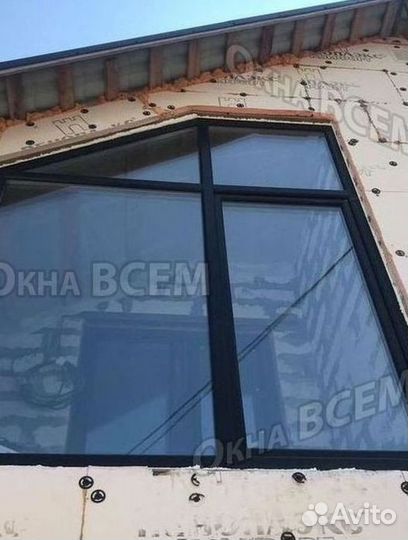 Остекление окон и балконов пвх