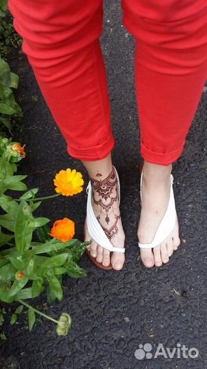 Мехенди хной