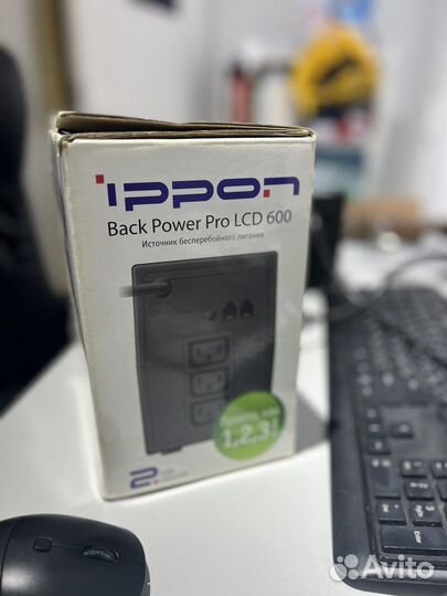 Ибп бесперебойник бу ipon 600