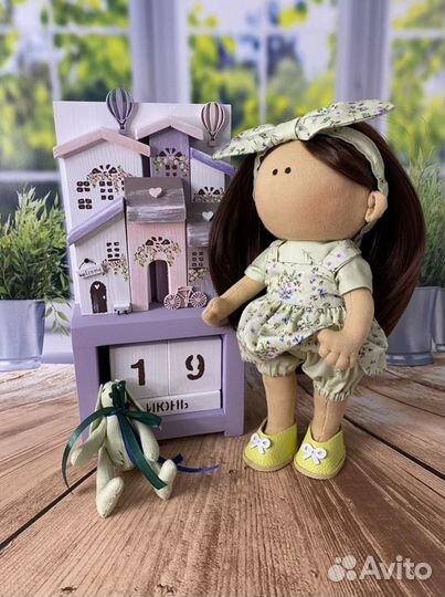 Текстильная кукла ручной работы