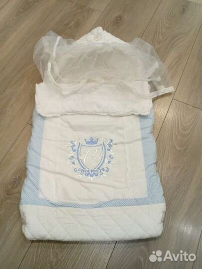 Конверт на выписку для мальчика летний