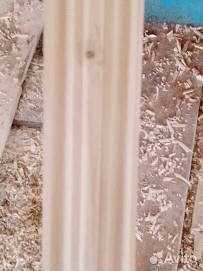 Плинтус деревянный, галтели