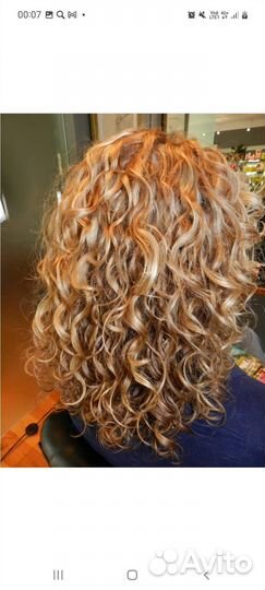 Услуги парикмахера-химия