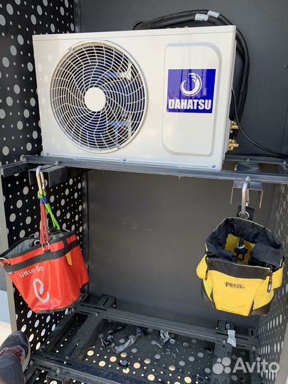 Монтаж наружнах блоков кондиционеров. Гарантия