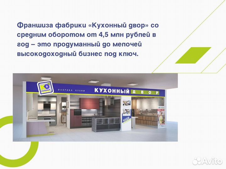 Франшиза. Кухни на заказ. Готовый бизнес