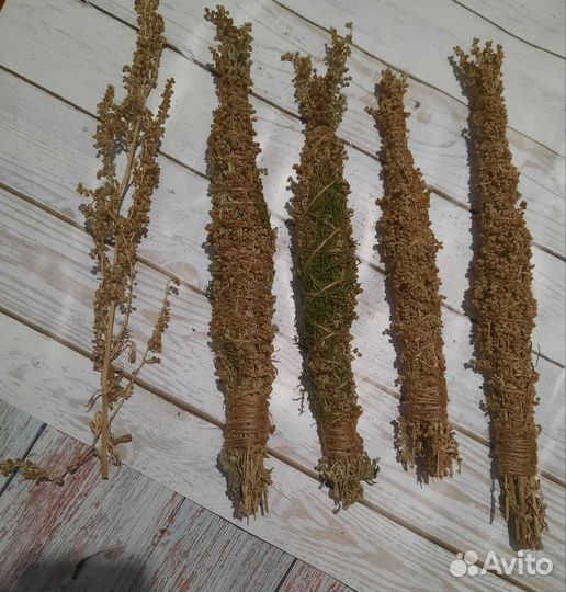Скрутки из трав полынь
