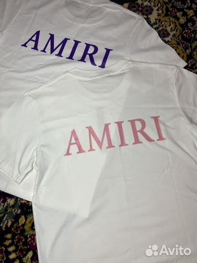 Футболка amiri белая