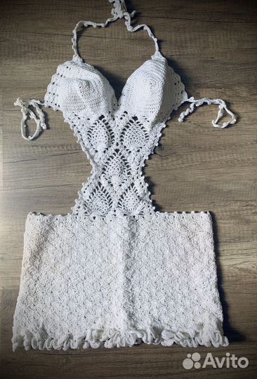 Накидка на купальник