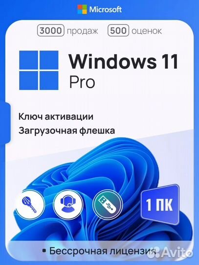 Windows 11 Pro + Загрузочная флешка