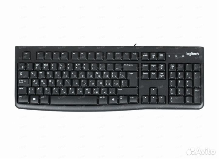 Клавиатура проводная Logitech K120
