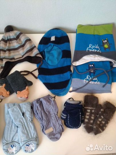 Шапки/варежки до 1,5лет