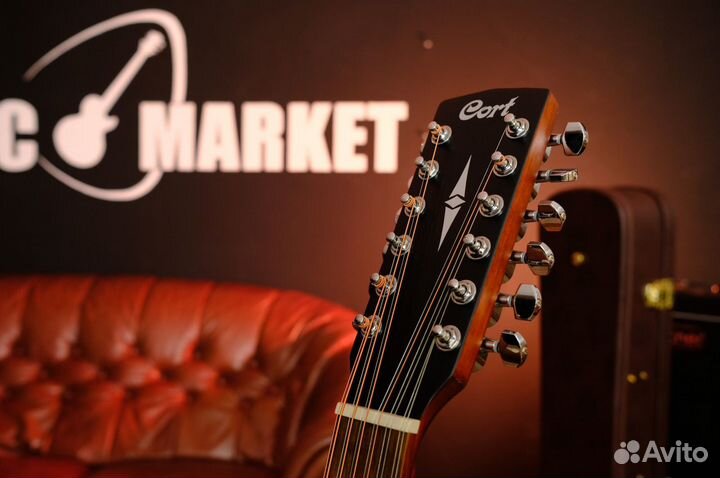 Акустическая Гитара 12-струнная (комплект)