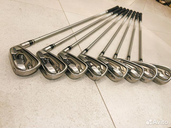 Клюшки для гольфа ryoma iron 9шт 5-6-7-8-9-p-a-s