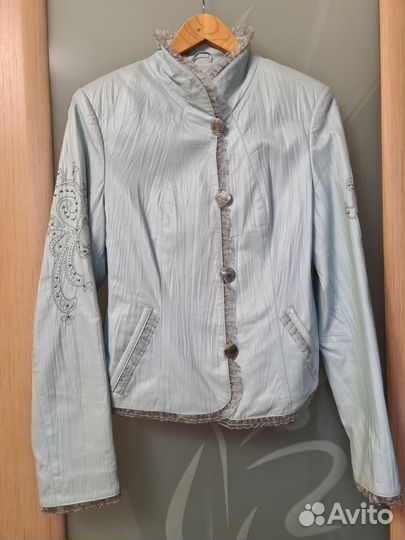 Куртка пиджак натуральная кожа женская