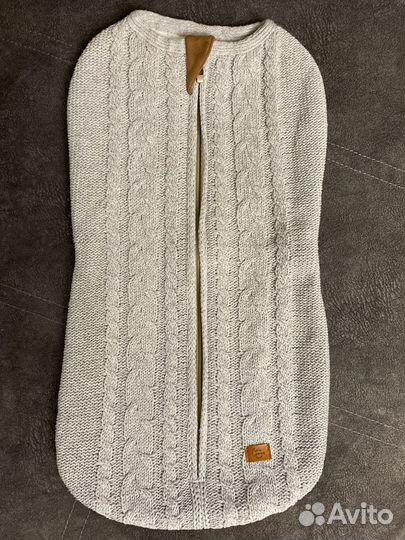 Конверт Loom knits вязаный, хлопок