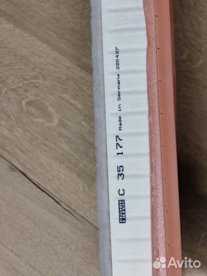 Воздушный фильтр mann (C35177)