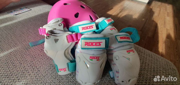 Детские ролики и защита