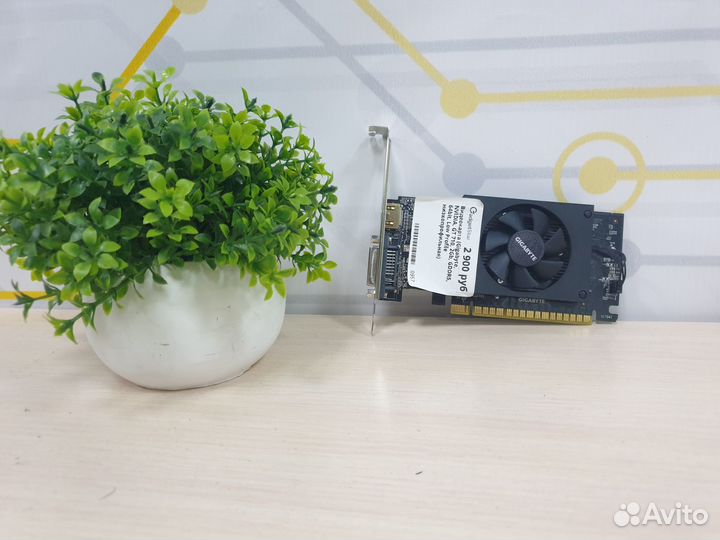 Видеокарта (Gigabyte, nvidia, GT 710, 2Gb, gddr5