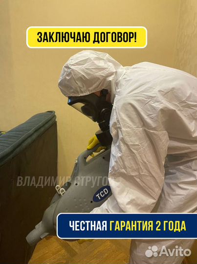 Дезинфекция / Уничтожение насекомых / Дератизация