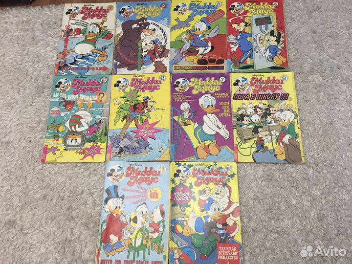 Комиксы «Микки Маус»
