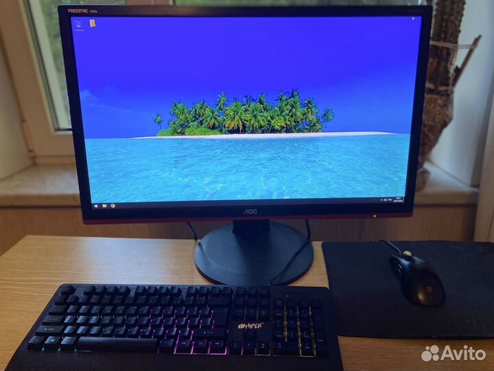 Игровой/Офисный компьютер с монитором 144hz