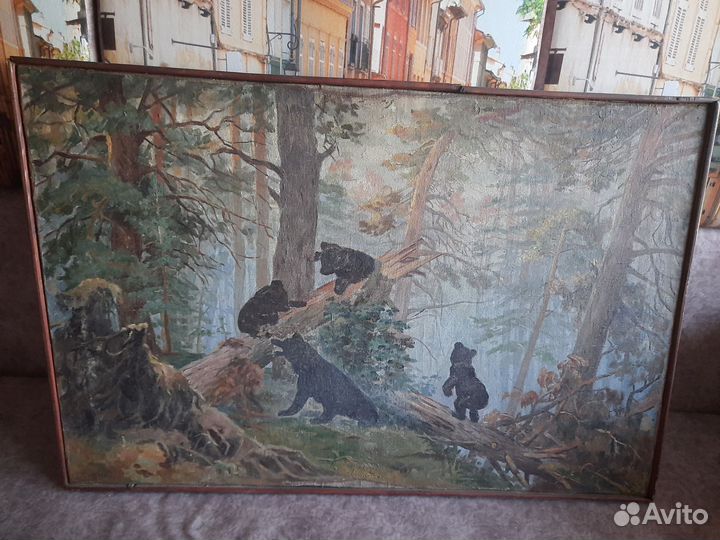 Картина маслом на холсте пейзаж