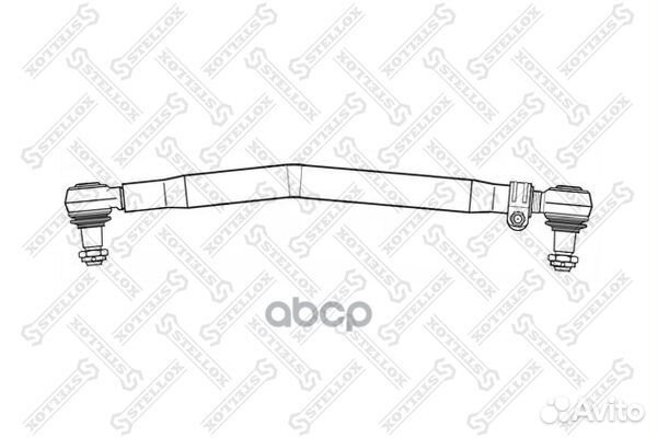 84-35507-SX тяга рулевая прод. L900 d52 конус