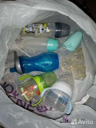 Бутылочки соски поильник
