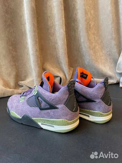 Nike Air Jordan 4 Canyon Purple Кроссовки