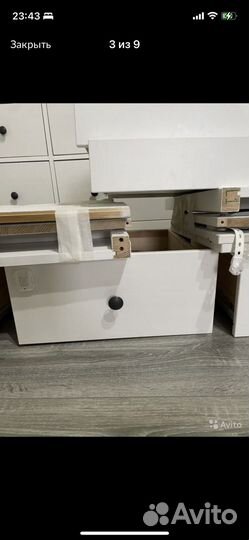 Тумба под тв IKEA хемнес