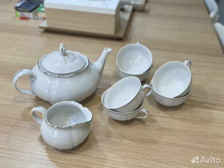 Чешский чайный сервиз фарфор haas czjzek новый