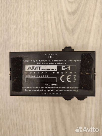 AMT Electronics E-1 гитарный предусилитель