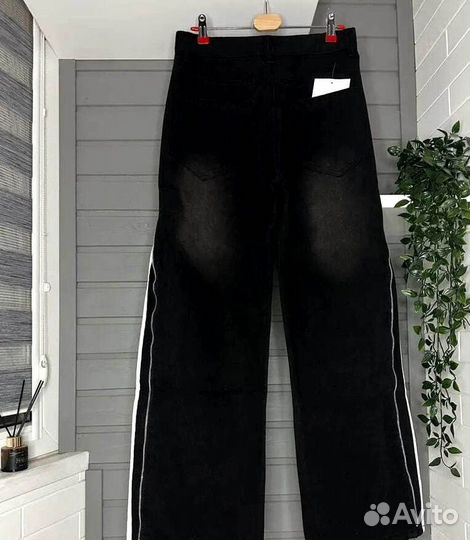 Широкие Джинсы Balenciaga x Adidas