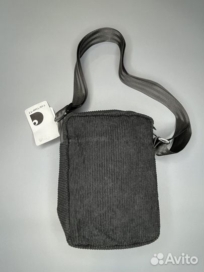 Сумка вельветовая через плечо carhartt