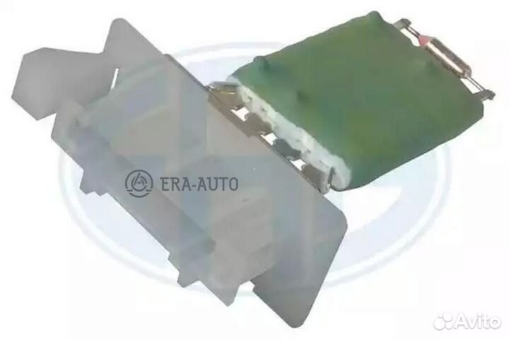 ERA 665052 Резистор вентилятора отопителя audi/VW 03- 665052